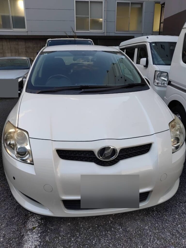トヨタ オーリスの外観